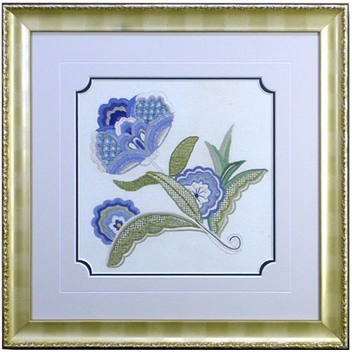 刺繍 デザインWマット