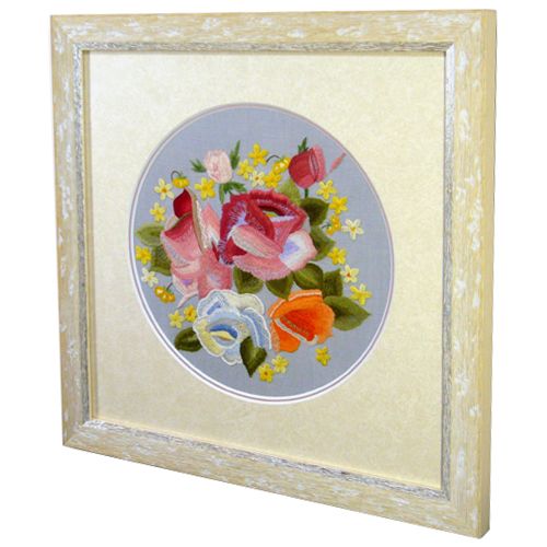 戸塚刺繍 円形Wマット