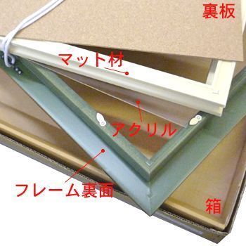 詳細画像6 油絵額縁 8111