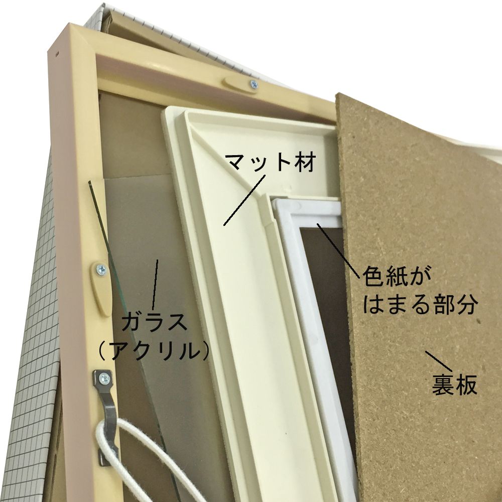 詳細画像6 色紙額 4953(マット付)