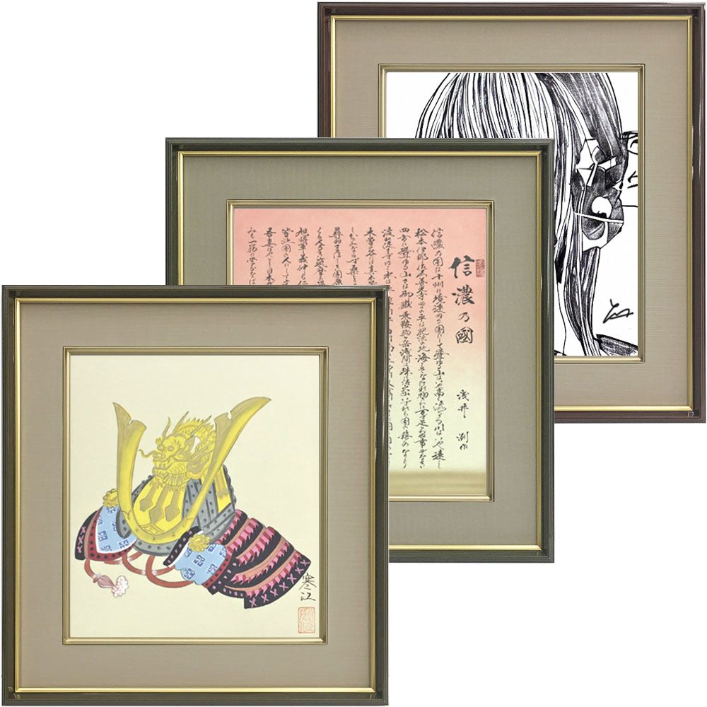 詳細画像 色紙額 4954(マット付)