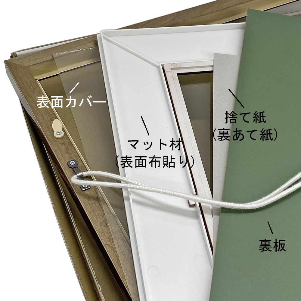 詳細画像6 色紙額 4995N コクタン色