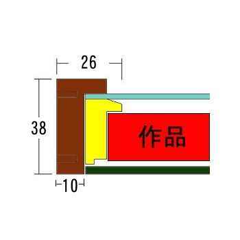 詳細画像10 油絵額縁 9978