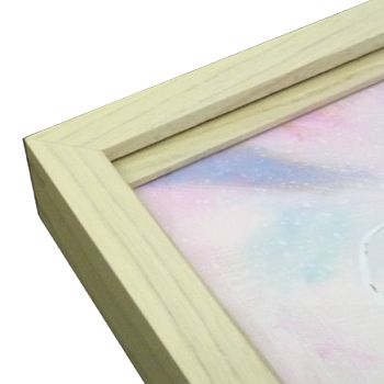 額入り油絵 油絵 2L絵画額付き【流れ星】 絵画 HR 通販 11943944｜Creema