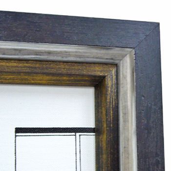 キャンバス 時計付