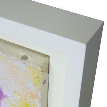 油絵を浮かし額に