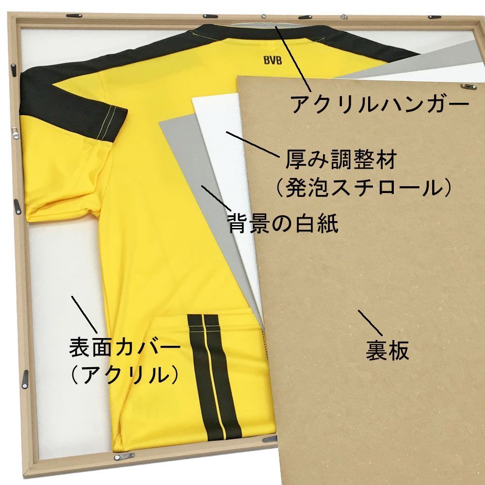 詳細画像7 ユニフォーム額ワイド BH-W01F