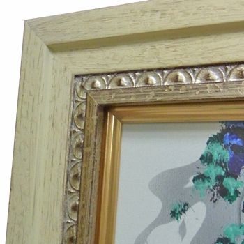 規格サイズ外の油絵