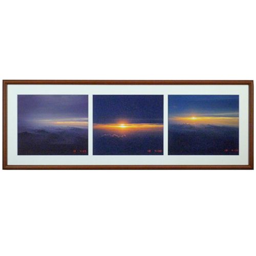 組写真3連 ご来光