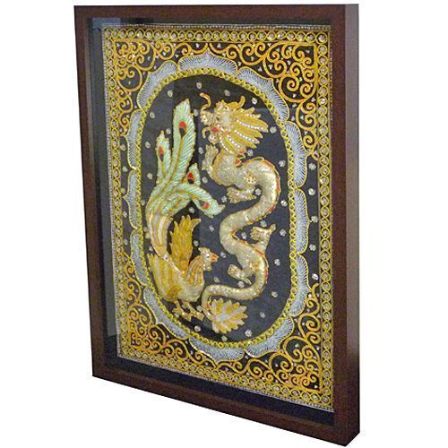 タイのビーズ絵