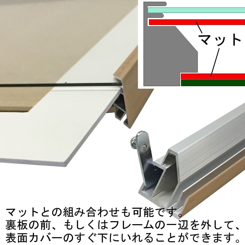 詳細画像7 立体額 シェリール・ビロード布