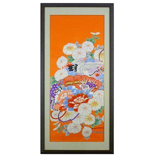 和服の日本刺繍