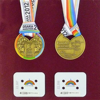 大阪マラソン完走メダル