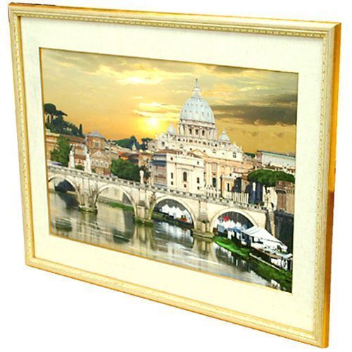 油絵を一般額に