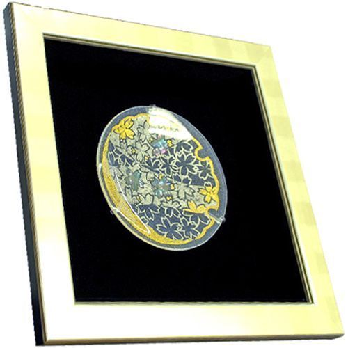 皿(プレート)を立体額に