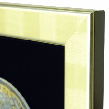 皿(プレート)を立体額に