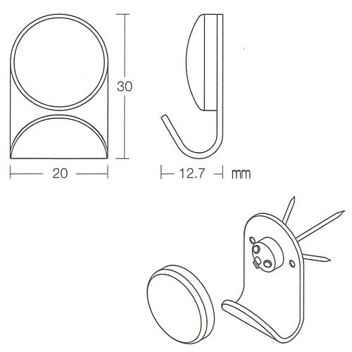 詳細画像9 吊金具 ボルダーフック[B]