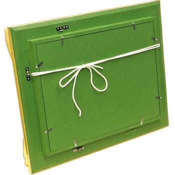 22000円➡20000円➡9500円に値下げしました 額入り油絵 油絵額縁 3476 日本画におすすめのとにかく軽いまじかるフレーム