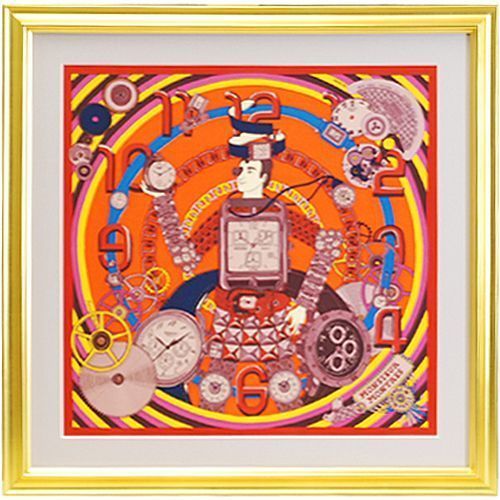 ハンカチ マットを付けて