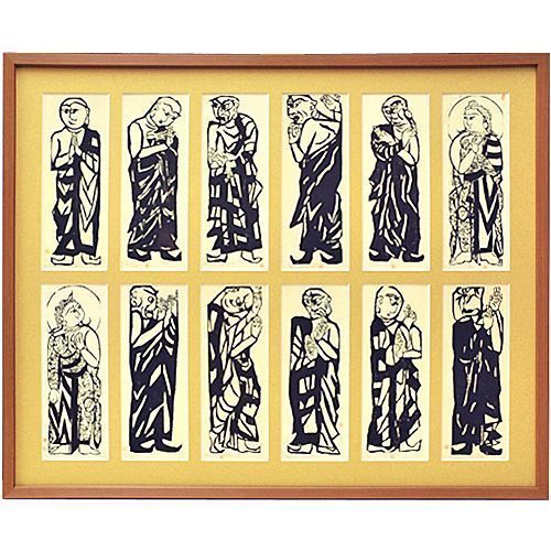 棟方志功 ハガキ絵