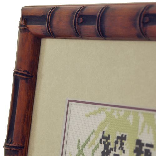 中国刺繍 ダブルマットで