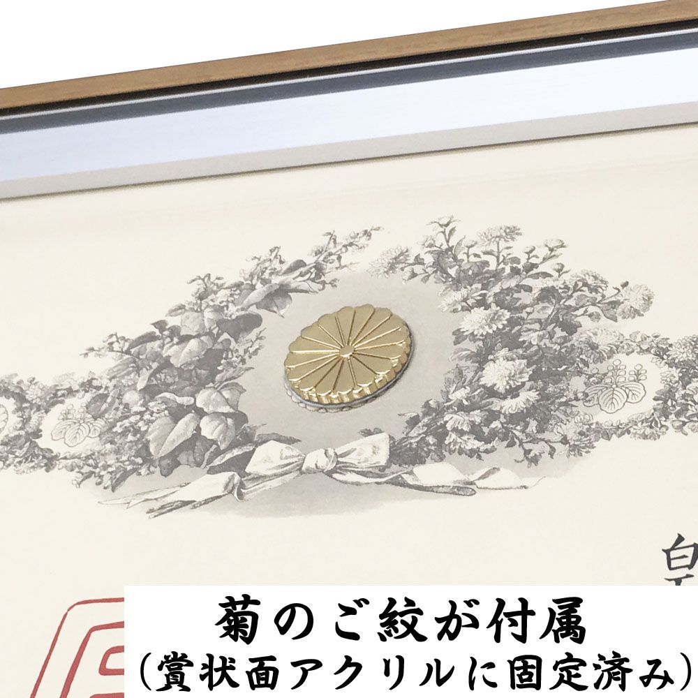 詳細画像6 叙勲額 クレスト