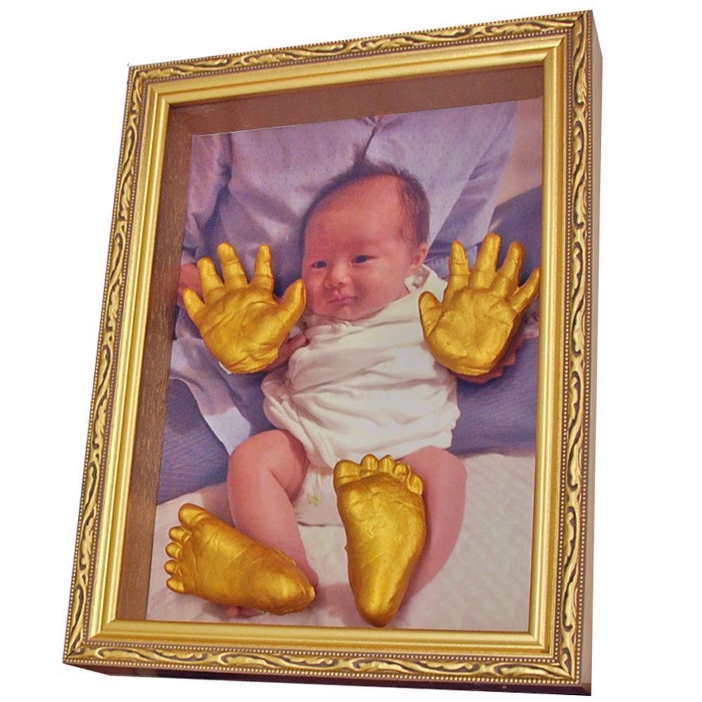 赤ちゃんの手型・足型