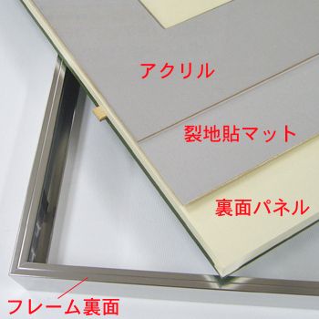 詳細画像5 書道・水墨画額 YW24 AD型