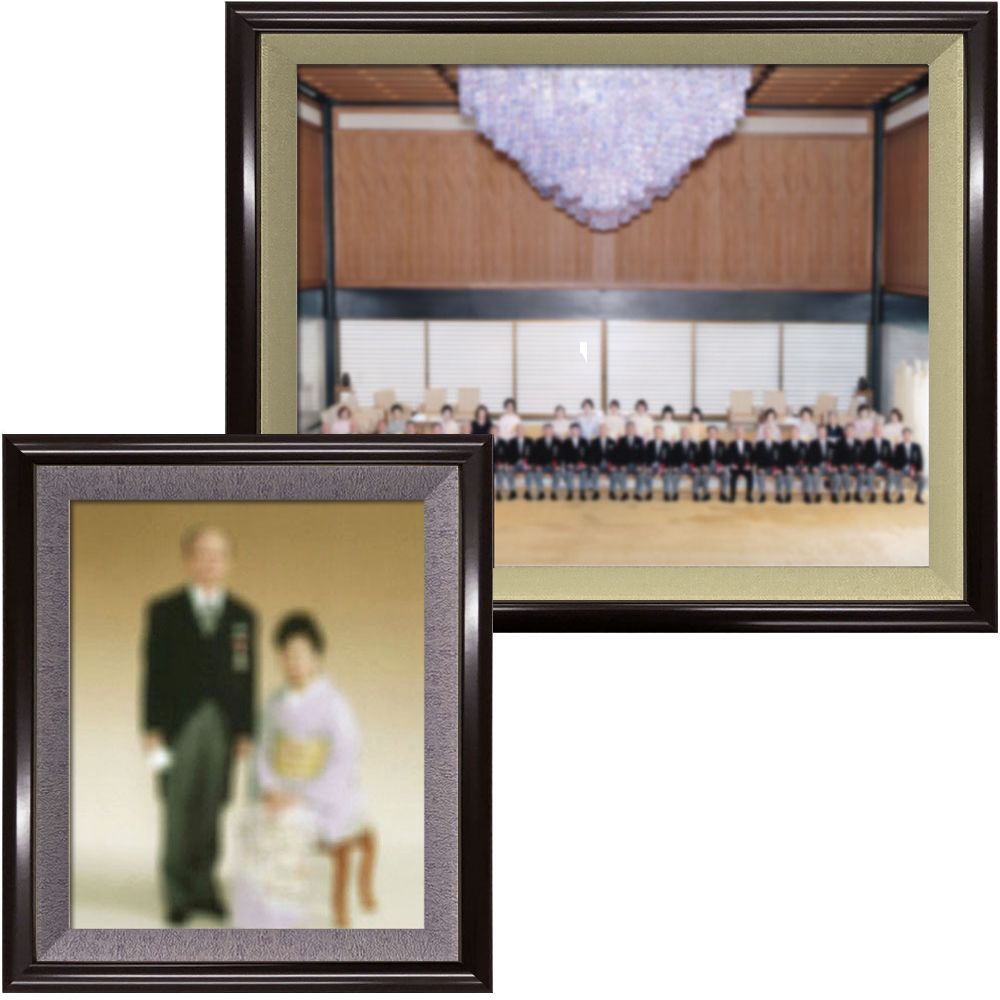 叙勲記念写真額 志賀(福寿兼用) 叙勲額・志賀や福寿とお揃いで飾れる