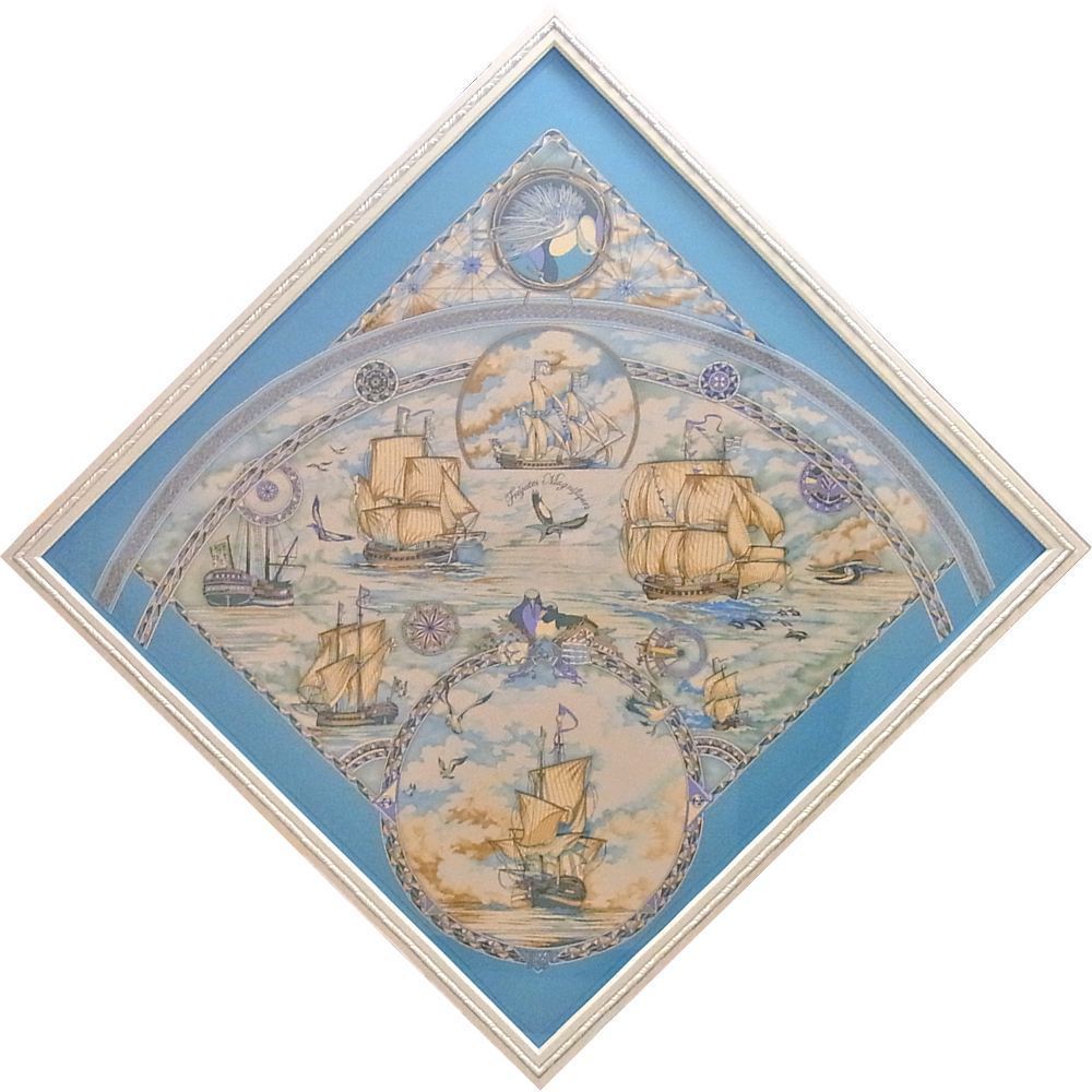 スカーフ 菱形向き