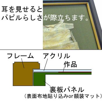 額装実例5 パピルス