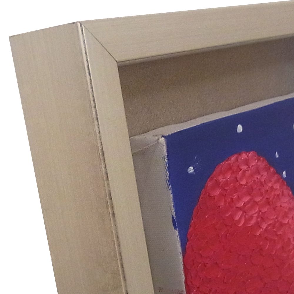 浮かし額装 アクリル画