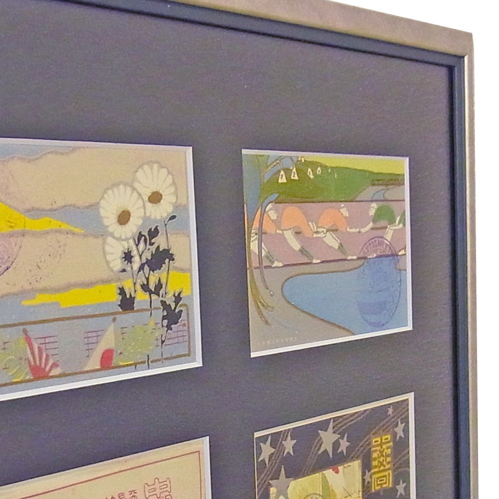 複数枚のハガキなど