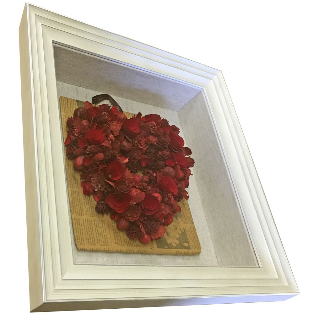 花と木の実のリース