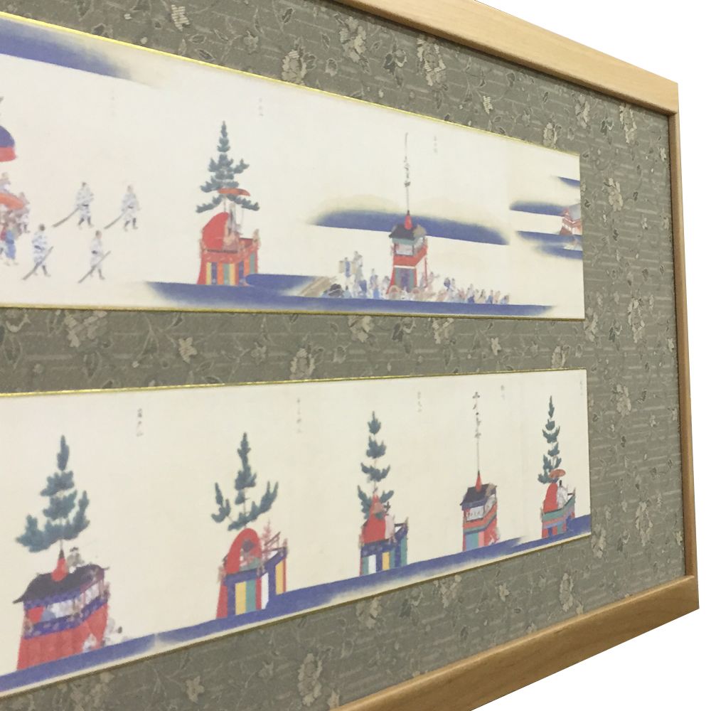 額装実例2 絵巻物