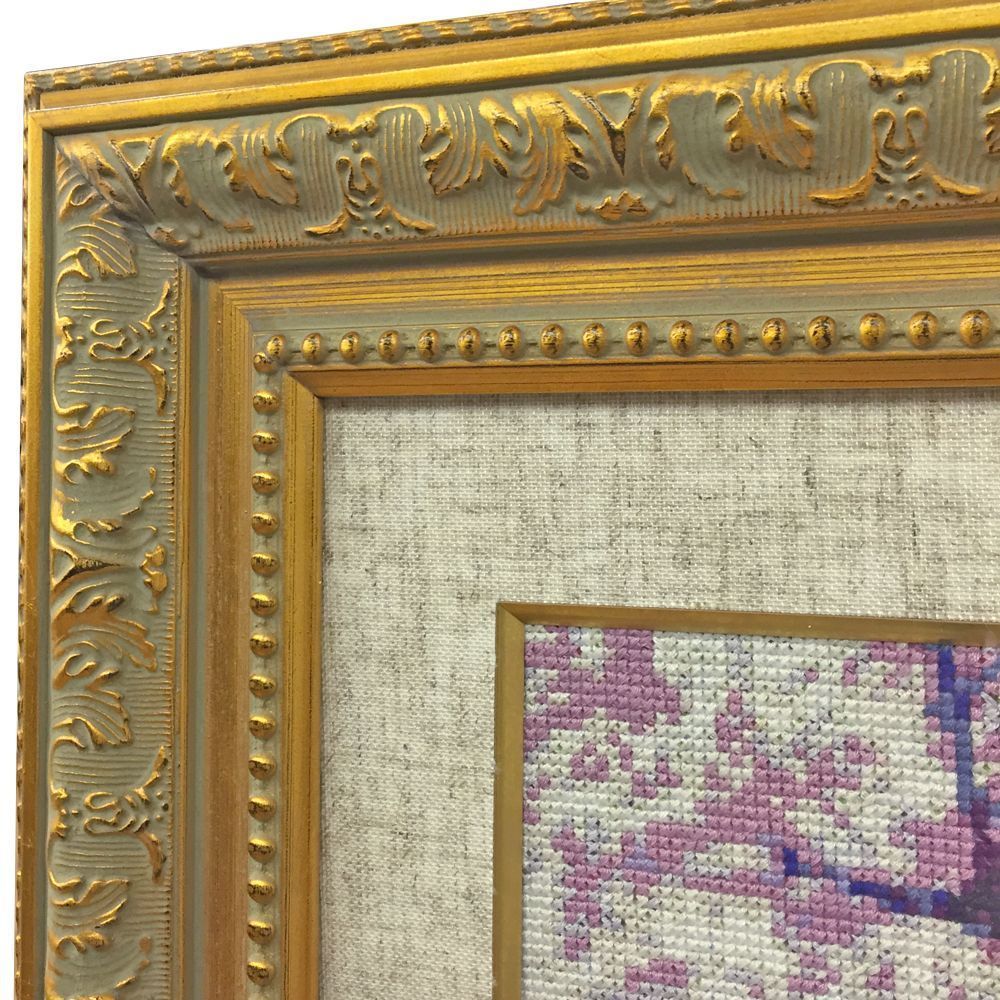 クロスステッチ 花園小屋