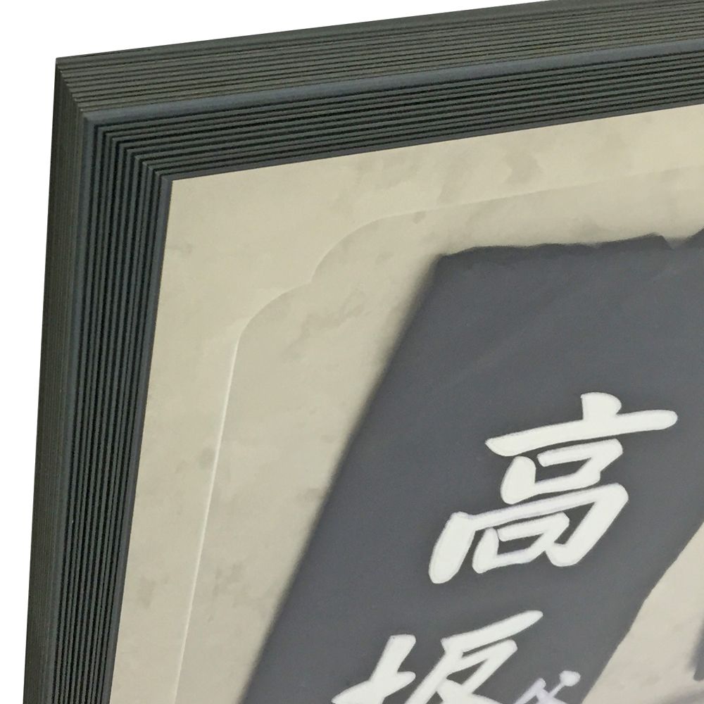 額装実例2 剣道 垂れネーム
