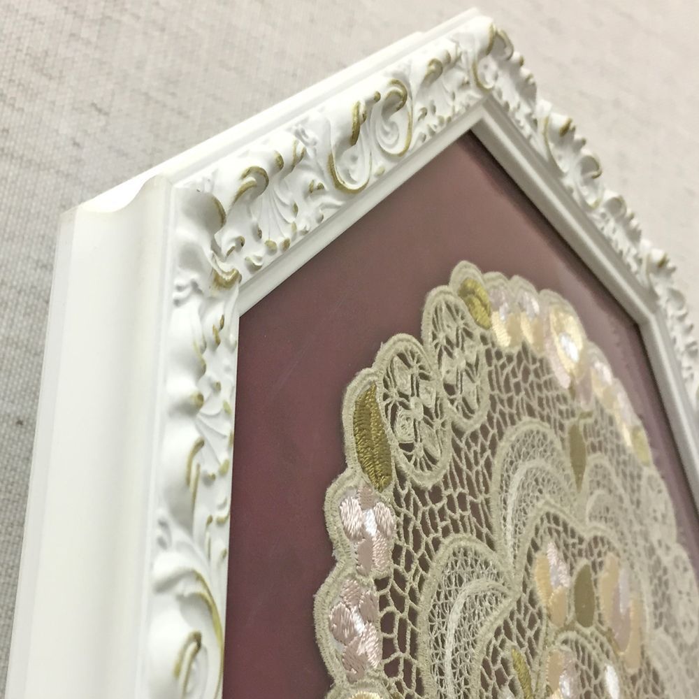 クロッシェレース刺繍