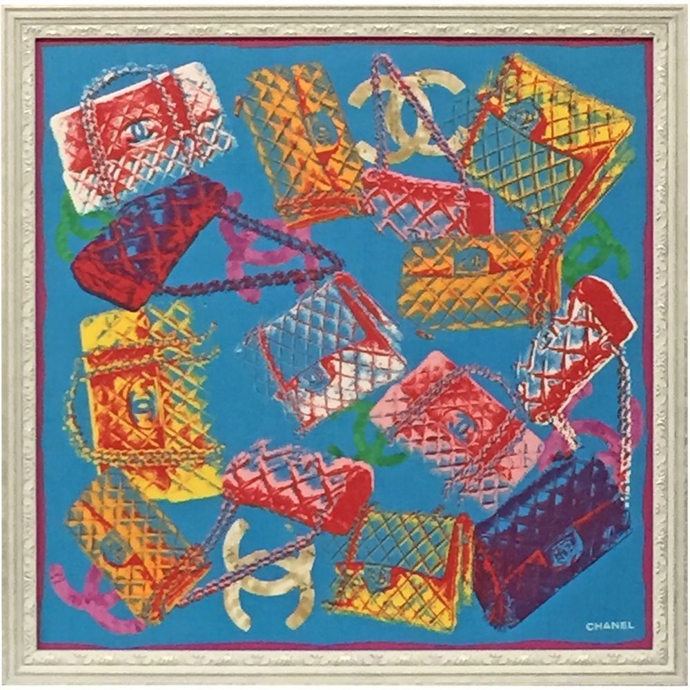 シャネルコットンスカーフ