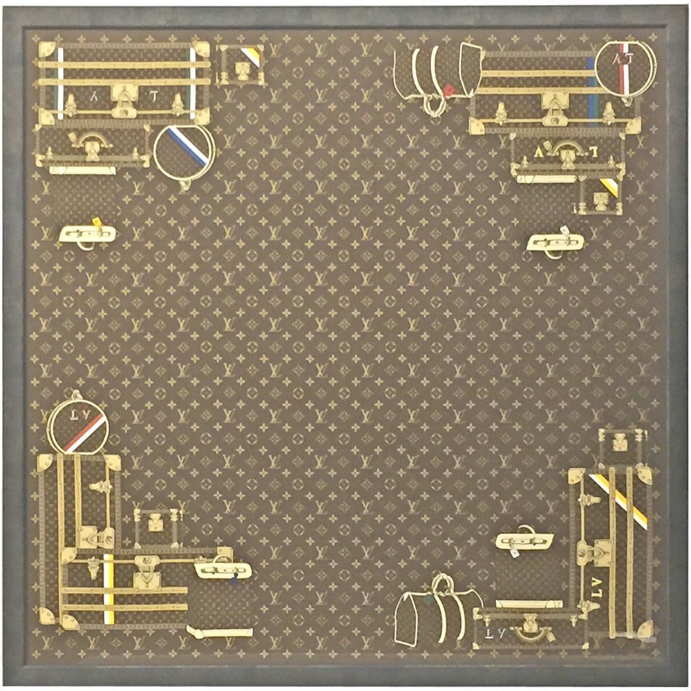 ルイヴィトン トランク柄