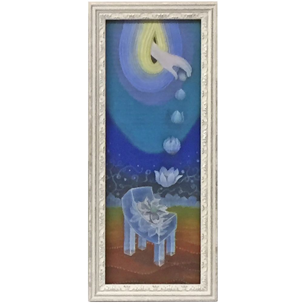 パステル画 パネル仕立て