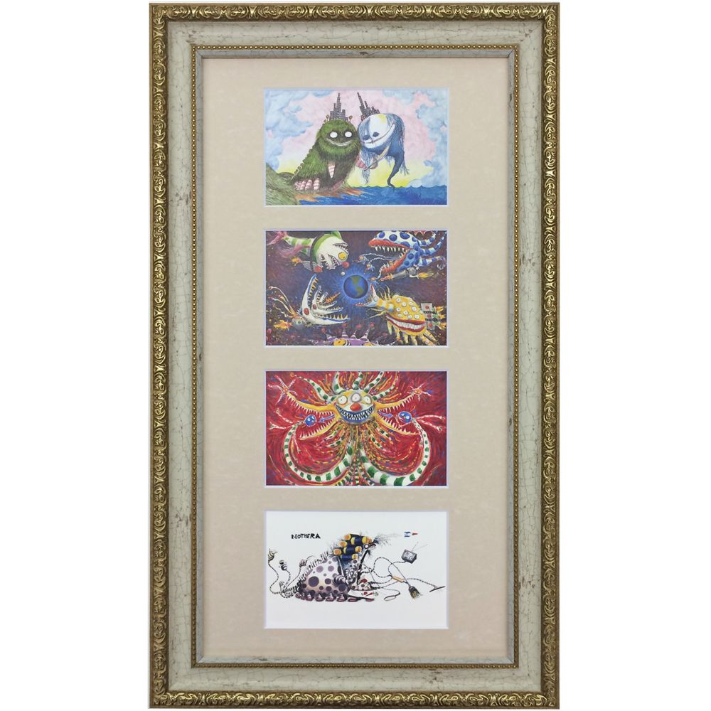 ティム・バートン 葉書絵