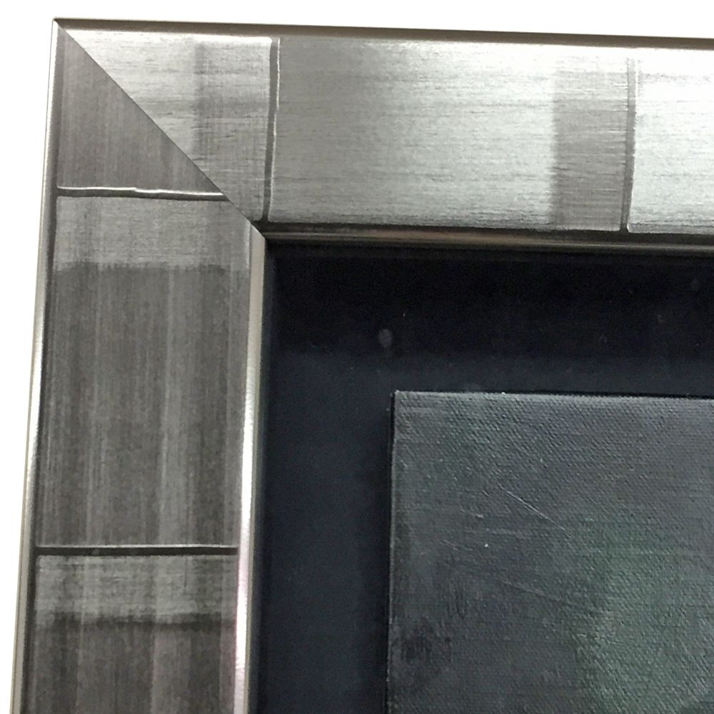 キャンバスの浮かし額装