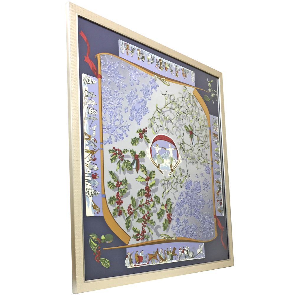 額装実例6 カレ NEIGE D'ANTAN