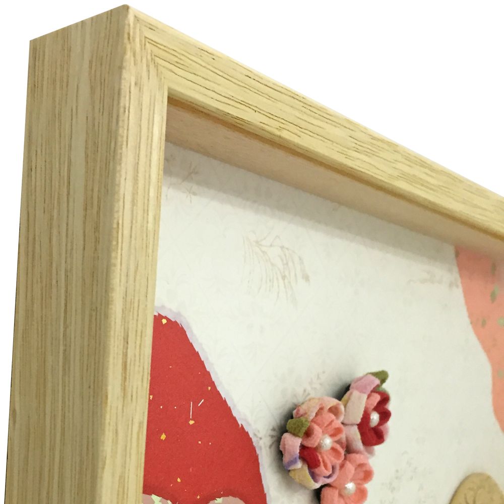 つまみ細工と櫛、継ぎ紙