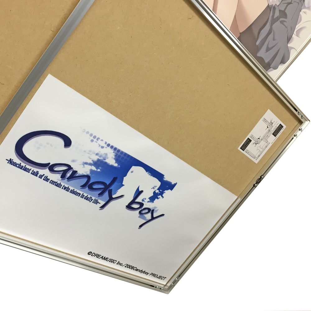 額装実例5 Candy☆boy 抱き枕