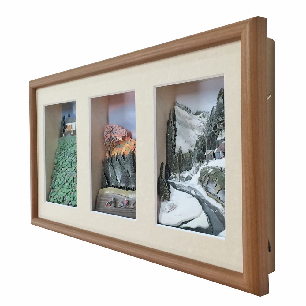 シャドーボックス 3つ窓