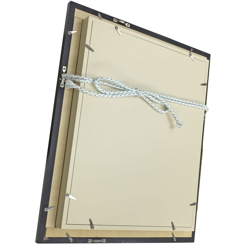 額装実例4 きのこの模型