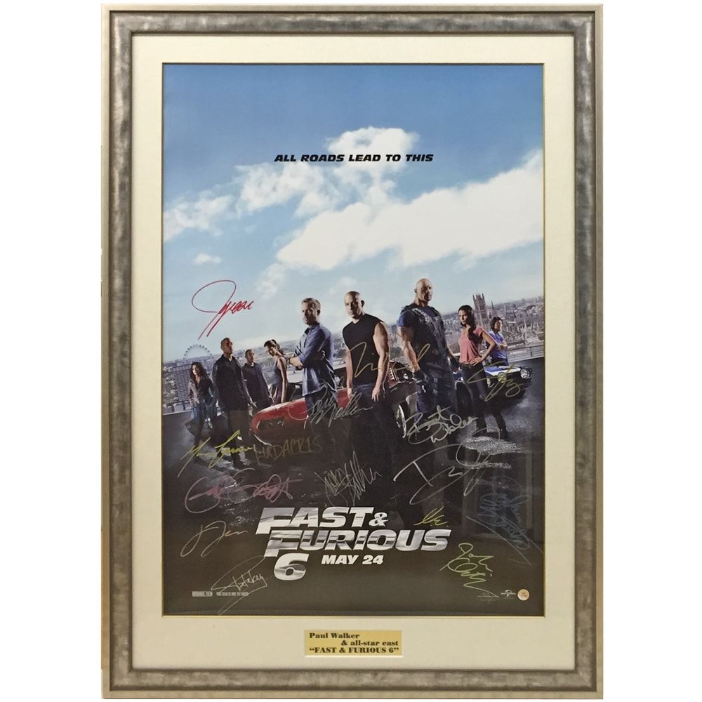 サイン入り映画ポスター