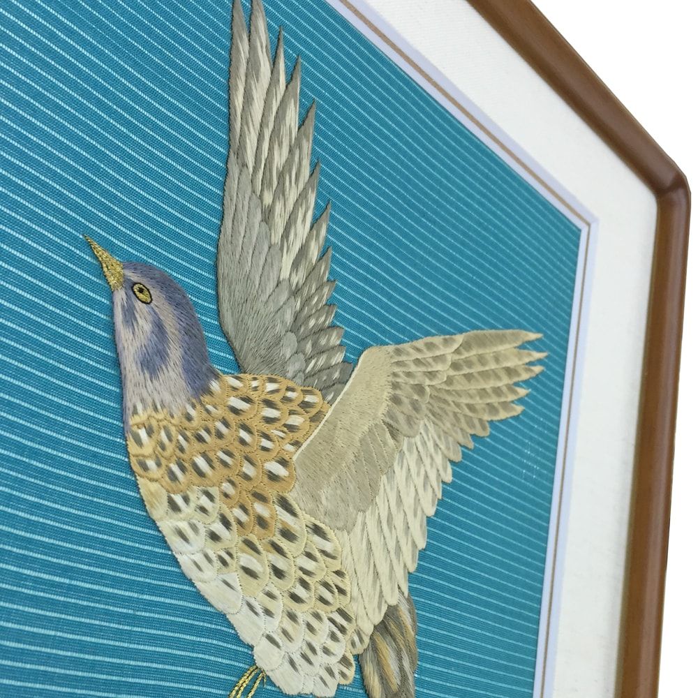 着物帯地の刺繍